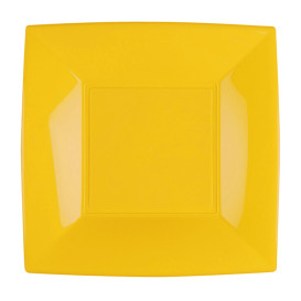 Plato Llano Reutilizable PP Mango Nice 29cm (144 Uds)