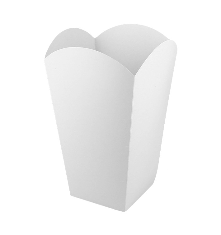 Caja Palomitas Grande Blanca 150 gr 8,7x13x20,3cm (25 Uds) Caja Palomitas Grande Blanca 150 gr 8,7x13x20,3cm (25 Uds)