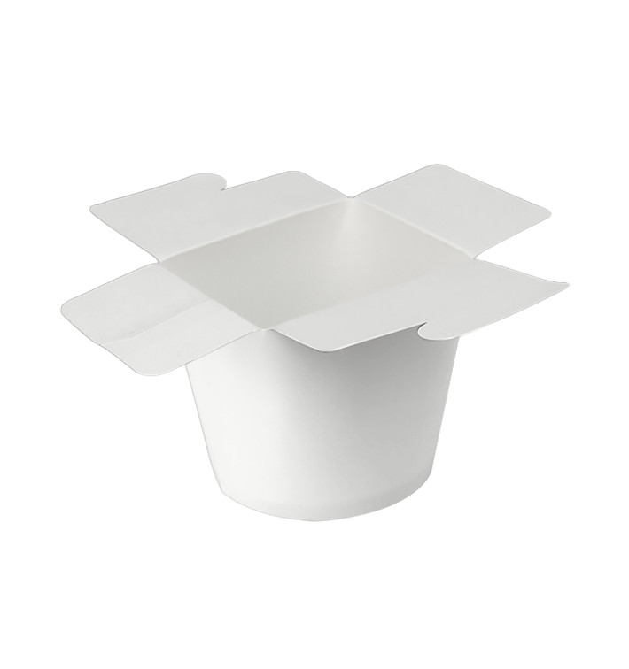 Envase Comida para Llevar 100% ECO Blanco 26Oz/780ml (50 Uds) Envase Comida para Llevar 100% ECO Blanco 26Oz/780ml (50 Uds)
