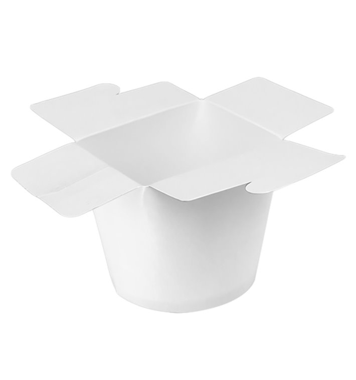 Envase Comida para Llevar 100% ECO Blanco 26Oz/780ml (500 Uds) Envase Comida para Llevar 100% ECO Blanco 26Oz/780ml (500 Uds)