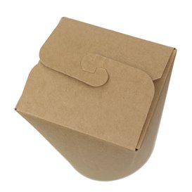 Envase Comida para Llevar 100% ECO Kraft 16Oz/480ml (500 Uds)