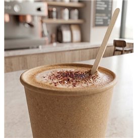 Agitador de Madera para Cafe Enfundado 110mm (500 Uds)
