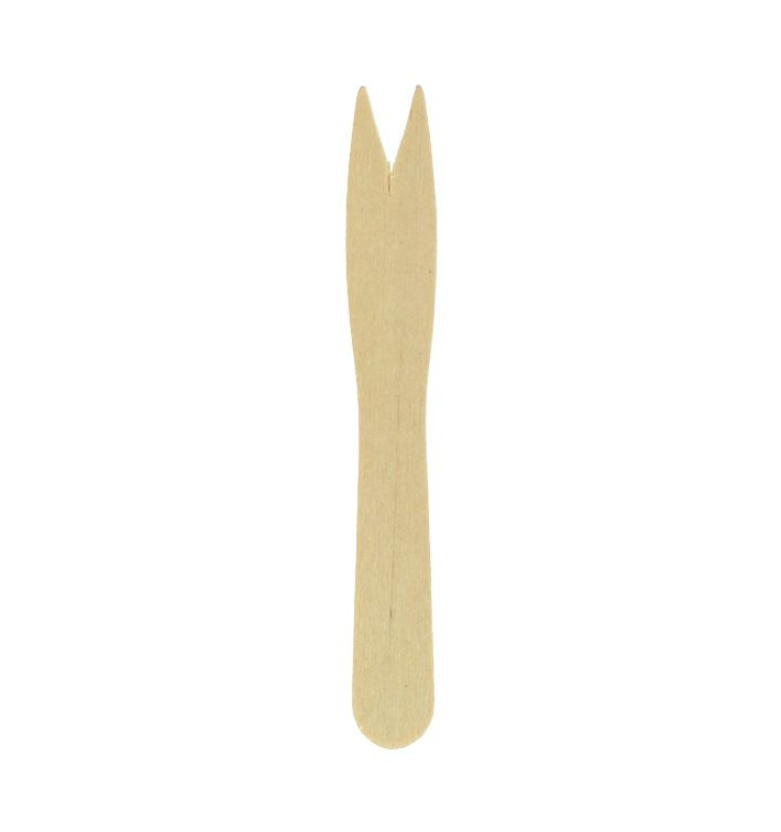 Pincho de Madera Patatas Fritas Natural 8,5cm (1000 Uds) Pincho de Madera Patatas Fritas Natural 8,5cm (1000 Uds)