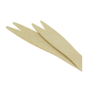 Pincho de Madera Patatas Fritas Natural 8,5cm (1000 Uds)
