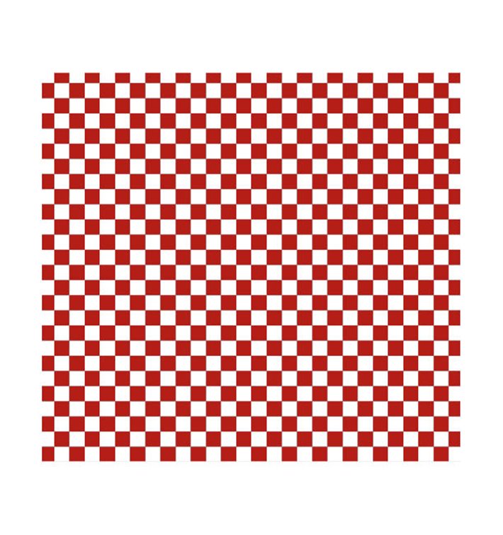 Envuelta Antigrasa “Vichy” Rojo 28x31cm (1.000 Uds) Envuelta Antigrasa “Vichy” Rojo 28x31cm (1.000 Uds)