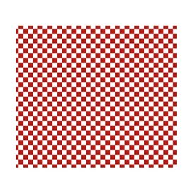 Envuelta Antigrasa “Vichy” Rojo 31x35cm (1.000 Uds)