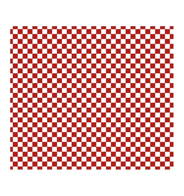 Envuelta Antigrasa “Vichy” Rojo 31x35cm (1.000 Uds) Envuelta Antigrasa “Vichy” Rojo 31x35cm (1.000 Uds)