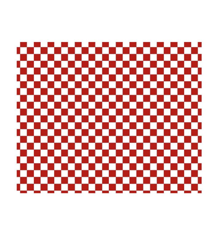 Envuelta Antigrasa “Vichy” Rojo 20x24,5cm (1.000 Uds) Envuelta Antigrasa “Vichy” Rojo 20x24,5cm (1.000 Uds)