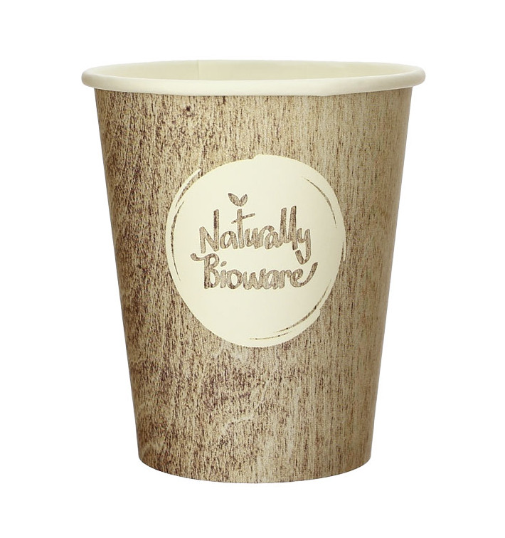 Vaso Carton Eco. BioWare PLA 9 Oz/270ml Ø8,0cm (50 Uds) Vaso Carton Eco. BioWare PLA 9 Oz/270ml Ø8,0cm (50 Uds)