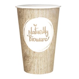 Vaso Carton BioWare PLA 12 Oz/384ml Ø8,0cm (1100 Uds)
