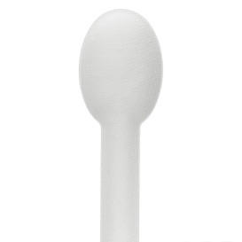 Cuchara de Caña de Azúcar Blanco 16cm (50 Uds)