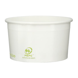 Tarrina de Cartón para Helados Ecológica 100ml (65 Uds)