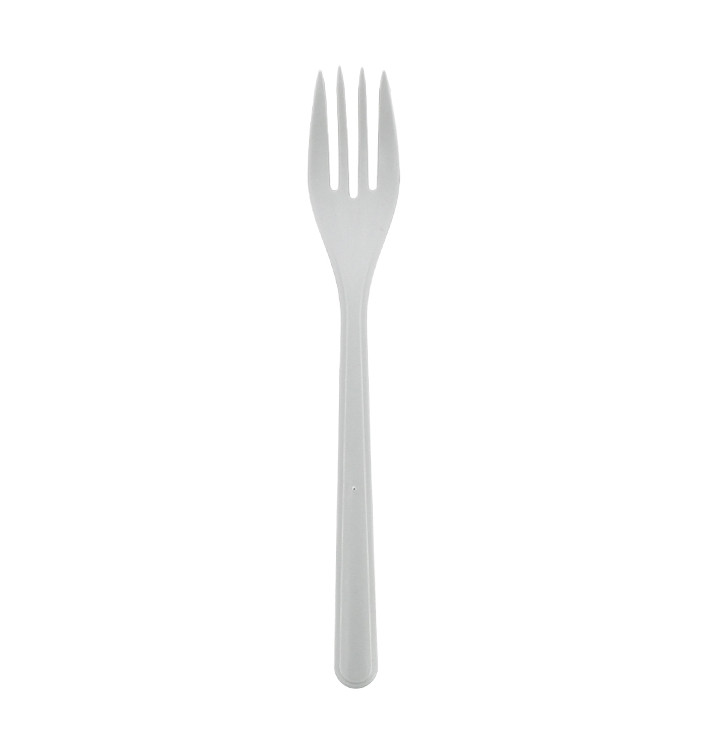 Tenedor Reutilizable PP Mineral “Hércules” Blanco 185mm (50 Uds) Tenedor Reutilizable PP Mineral “Hércules” Blanco 185mm (50 Uds)