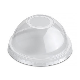 Tapa Cúpula Agujero PP Cristal Ø7,9cm (100 Uds)