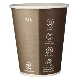 Vaso Cartón 9 Oz/270ml "Specialty to Go" Ø8,0cm (50 Uds)