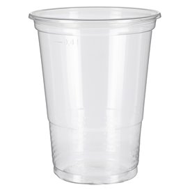 Vaso de Plástico PP Transparente 500ml Ø9,4cm (50 Uds)
