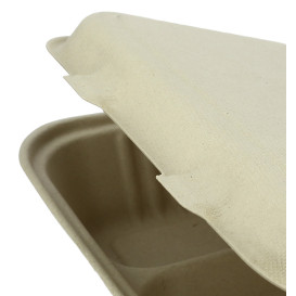 Envase MenuBox Caña Azúcar 2C 225x165x64mm (50 Uds)