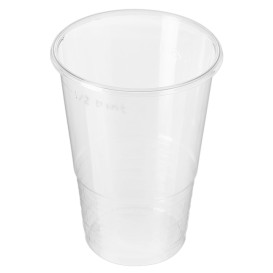Vaso de Plástico PP Transparente 330ml Ø7,9cm (50 Uds)
