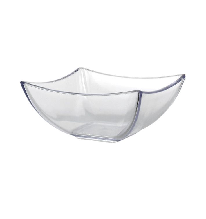 Bol Degustación Durable SAN “Quadrata” Transparente 95ml (6 Uds) 