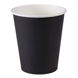 Vaso Cartón Plastic Free 9 Oz/250ml "Colores" Amarillo Ø8,0cm (300 Uds)