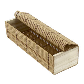 Envase de Bambú para Sushi 23x8x6cm (1 Ud)