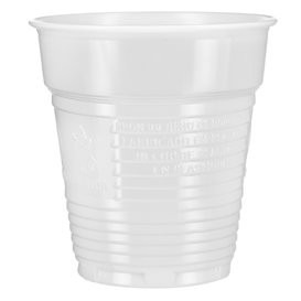 Vaso de Plástico PS Vending Blanco 166ml Ø7,0cm (100 Uds)