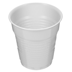Vaso de Plástico PS Vending Blanco 166ml Ø7,0cm (100 Uds)