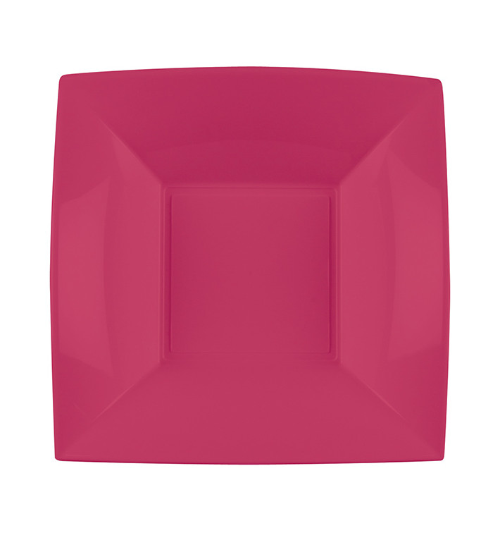 Plato Llano Reutilizable PP Coral Nice 18cm (25 Uds) Plato Llano Reutilizable PP Coral Nice 18cm (25 Uds)