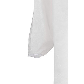 Bata Industrial TST PP Con Velcro Sin Bolsillo Blanco 4XL (1 Ud)