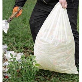 Bolsa Basura 100% Bio-Compostable 90x110cm (25 Uds)