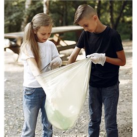 Bolsa Basura 100% Bio-Compostable 90x110cm (25 Uds)