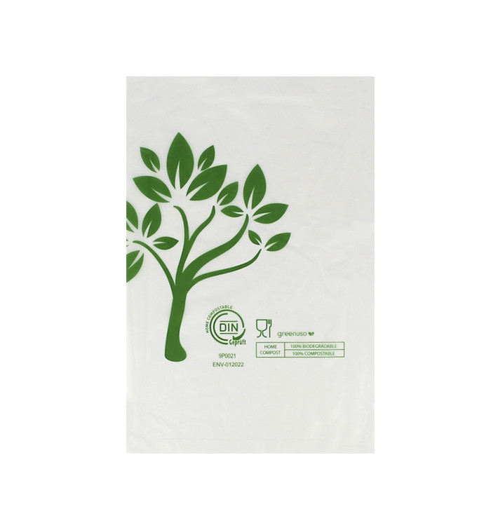 Bolsa Mercado Home Compost “Be Eco!” 16x24cm (100 Uds)