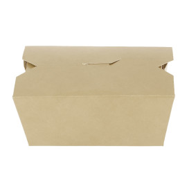 Caja Americana Grande Kraft 13x8,5x6cm 700ml (45 Uds)