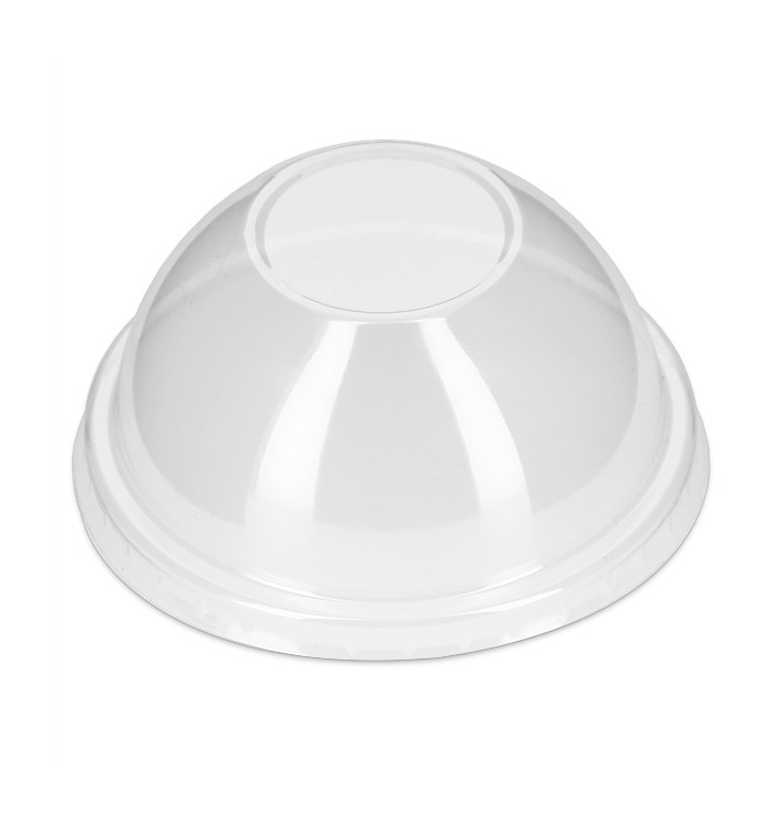 Tapa Cúpula Cerrada PP Transparente Ø7,9cm (100 Uds)