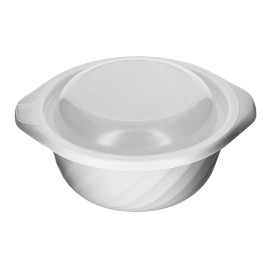 Tapa PP Translúcida para Bol 400ml Ø144x18mm (100 Uds)