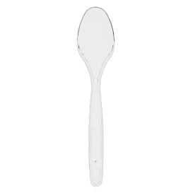 Cucharilla Reutilizable PS Transparente 125mm (50 Uds)