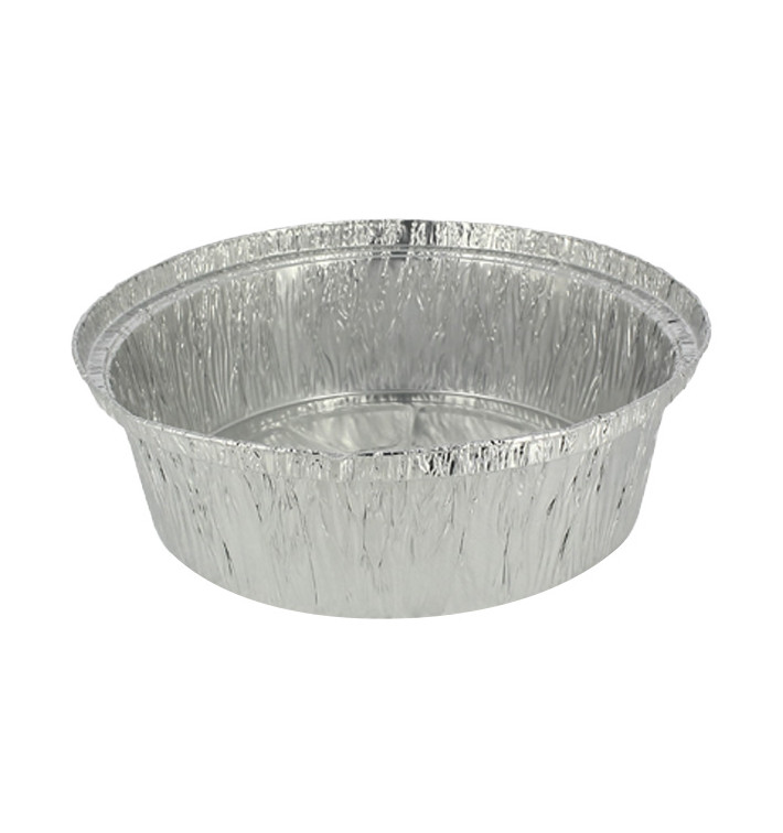 Envase de Aluminio Redondo para Pollos 1900ml (125 Uds) Envase de Aluminio Redondo para Pollos 1900ml (125 Uds)