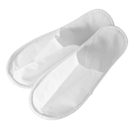Zapatilla en TST de Polipropileno Cerrada Blanco (50 Pares)