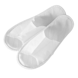 Zapatilla en TST de Polipropileno Abierta Blanco (50 Pares)