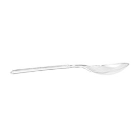 Cucharilla de Plástico PS Reutilizable Transparente 12,5cm (30 Uds)