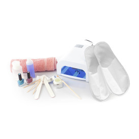Zapatilla en TST de Polipropileno Cerrada Blanco (50 Pares)