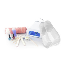 Zapatilla en TST de Polipropileno Abierta Blanco (50 Pares)