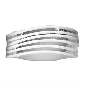 Plato Degustación Durable SAN "Ellipse" Blanco 10ml (6 Uds)