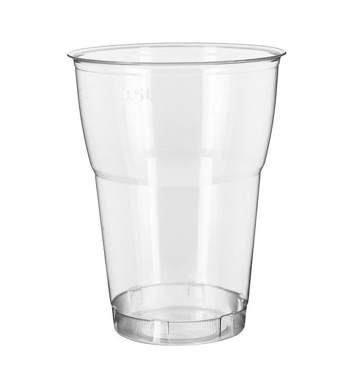 Vaso Reutilizable PS "Diamant" Cristal 600ml Ø9,4cm (25 Uds)
