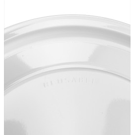 Plato Reutilizable PS Redondo Blanco Ø32cm (180 Uds) Plato Reutilizable PS Redondo Blanco Ø32cm (180 Uds)