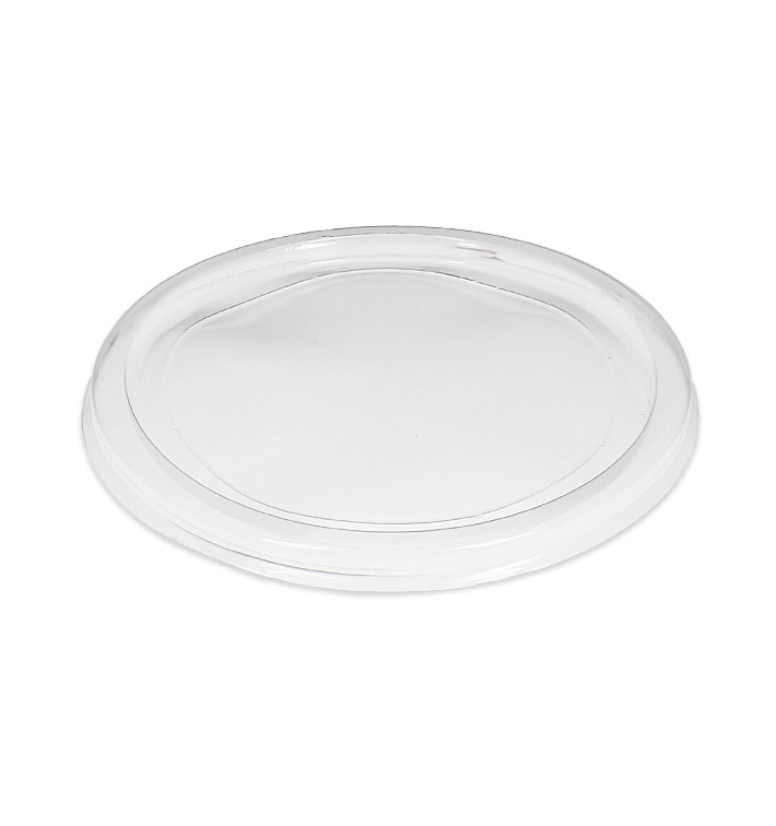 Tapa Tarrina Compostable PLA Transparente 145ml (100 Uds) Tapa Tarrina Compostable PLA Transparente 145ml (100 Uds)