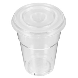Vaso Reutilizable PS "Diamant" Cristal 250ml Ø7,3cm (50 Uds)
