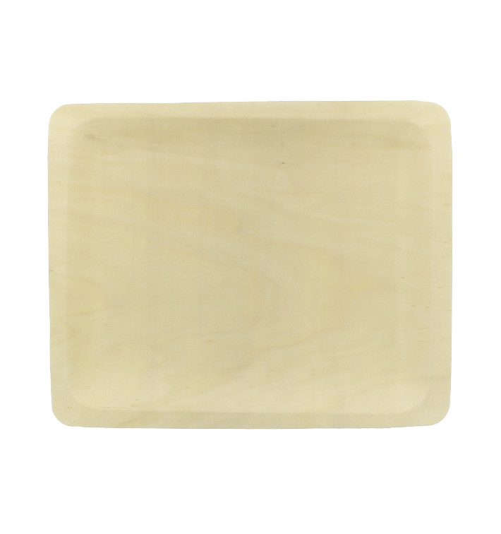 Bandeja de Madera 26,5x21,5x2cm (20 Uds) Bandeja de Madera 26,5x21,5x2cm (20 Uds)