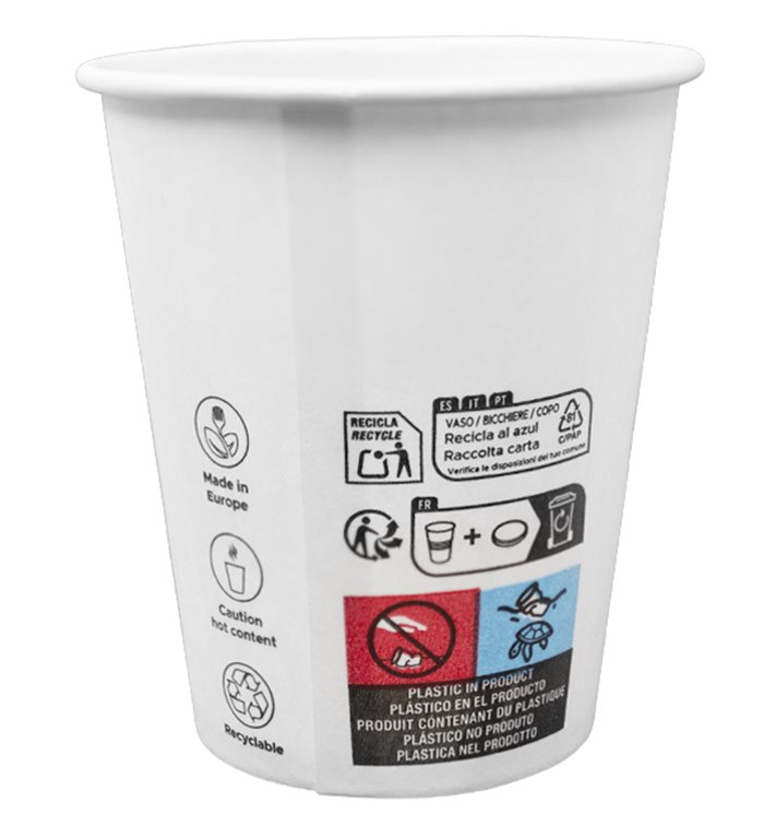 Vaso de cartón desechable