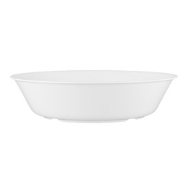 Plato Reutilizable Durable PP Mineral Blanco Ø18cm (6 Uds)